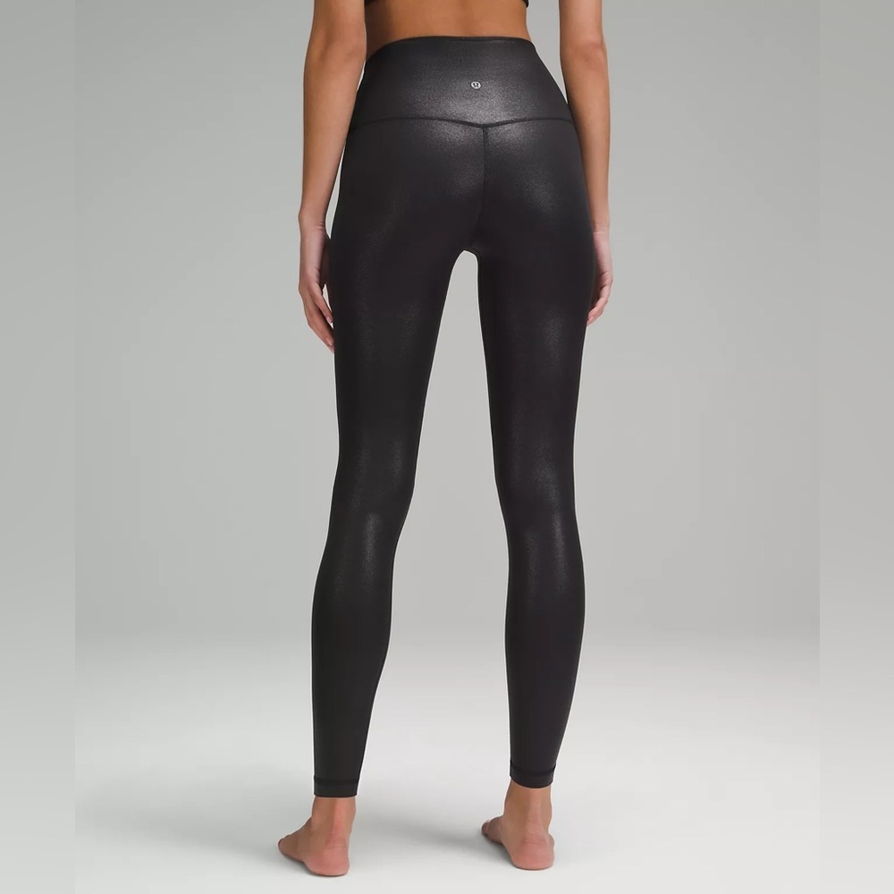 lululemon Align High-Rise Pant Leggings Foil 28"
Shine Size 6 Black - Picture 3 of 6